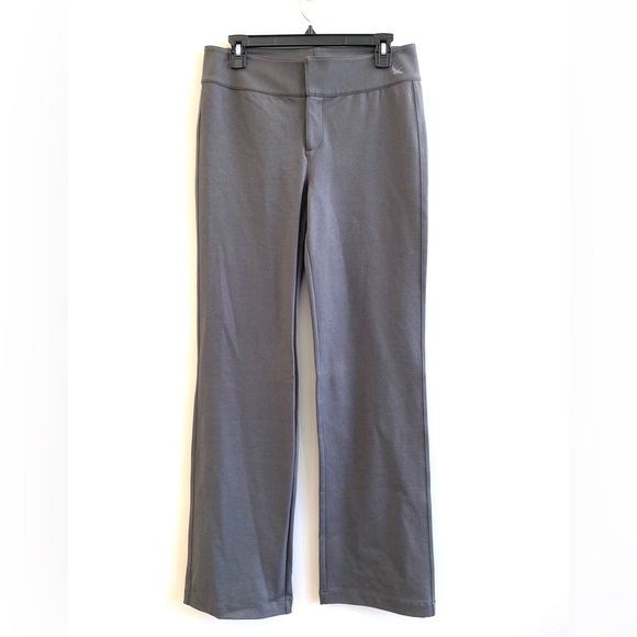 Eddie Bauer Women's Gray Trousers Stretch Pants Zip Hook and Eye Closure Size 6 - Picture 1 of 15